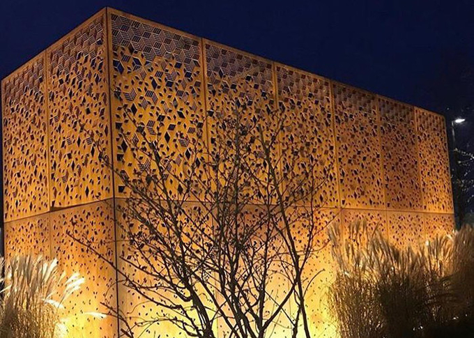 Art-Schirm-Stahlplatte Corten europäische