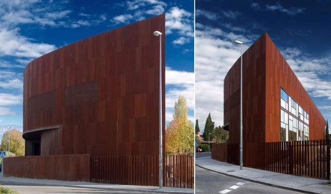 Corten dekorative feste Stahlwand Metalldes platten-Umhüllungs-Blatt-3D