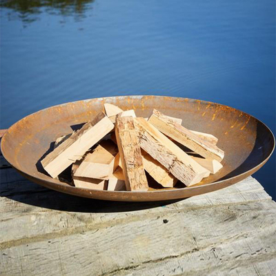 Durchmesser-Metallbereich-Blatt-Bemessungsbrand-Gruben der Feuer-Gruben-100cm 80cm im Freien