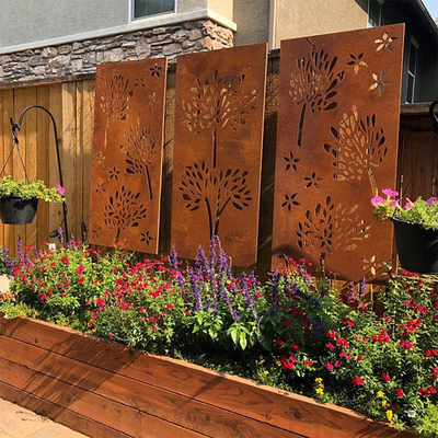 SGS-zertifizierte Gartenprodukte aus verrostetem Stahl, individuell anpassbar