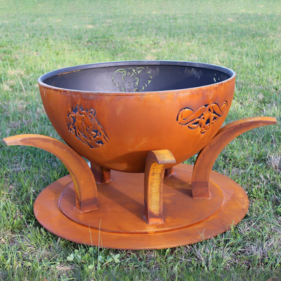 58 Zoll Stahlfeuer im Freien Pit Pre Rusted For Garden Corten