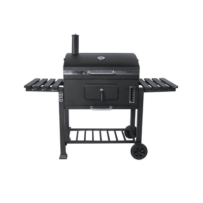 Holzkohlegrill Outdoor mit Beistelltischen Rost im Rostsystem Holzkohlegrills Outdoor Cooking Grills Outdoor Cooking