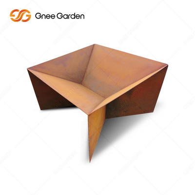 Neue Entwurfs-Rusty Corten Steel Metal Camping-Grill-Feuer-Grube