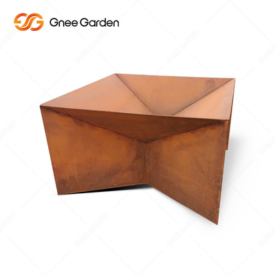 Neue Entwurfs-Rusty Corten Steel Metal Camping-Grill-Feuer-Grube