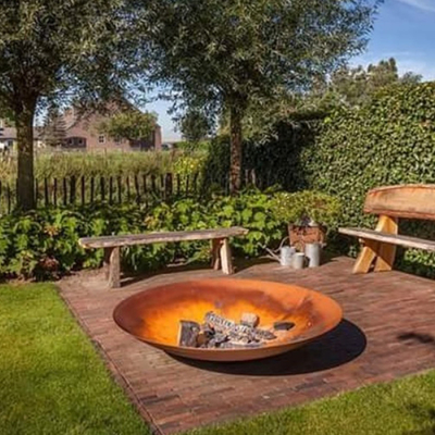 Patio-Hinterhof-Garten-Ofen-Feuer-Grube im Freien