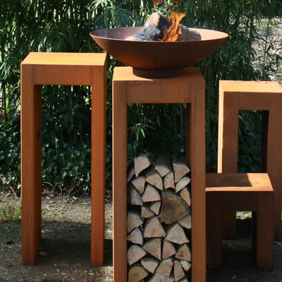 Patio-Hinterhof-Garten-Ofen-Feuer-Grube im Freien