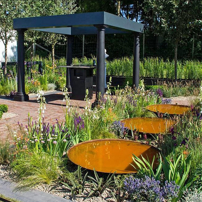 Patio-Stahlmetallholz-brennende Feuer-Grube für Garten