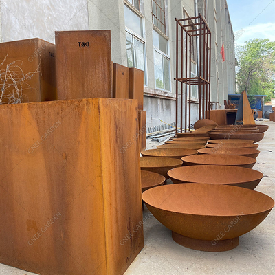 Haupt- Metall-Corten-Stahl-Feuer Pit For Outdoor Garden