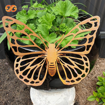 Garten-Art Landscape Corten Steel Ornaments-Laser schnitt Metalltiermuster-Dekorationen