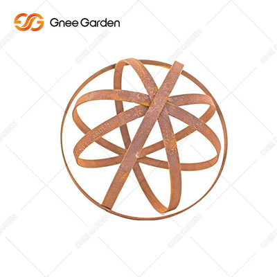 Garten-Landschaftsmetalldekoration verziert Stahldekoration Corten für Homeyard