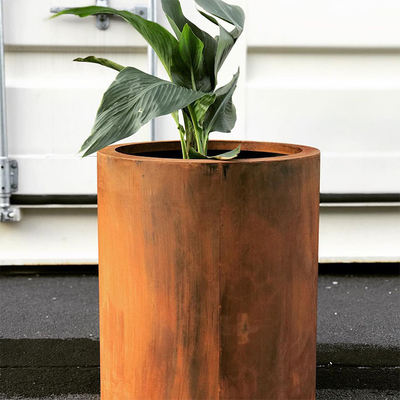 Stärke 0.5mm bis 20.0mm Corten Metallpflanzer im Freien tragen das Widerstehen