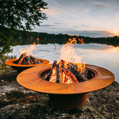 1.0mm großes rustikales Feuer-Pit Bowl Weathering Steel Fire-Grubenabnutzungswiderstehen