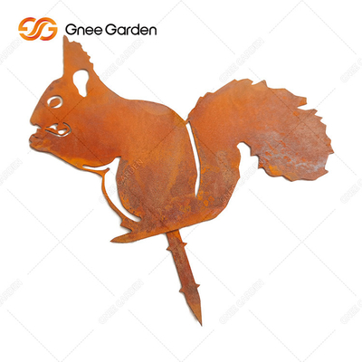 Stahlgarten Corten Grad AISI GB verziert Tierskulptur