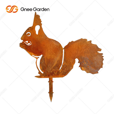 Stahlgarten Corten Grad AISI GB verziert Tierskulptur
