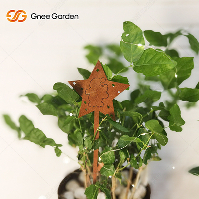 CER großes Art Craft Corten Steel-Metall Rusty Garden Ornaments Customizable Size