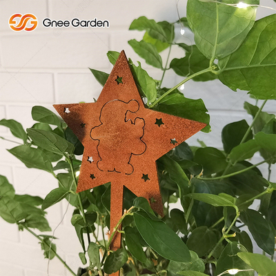 CER großes Art Craft Corten Steel-Metall Rusty Garden Ornaments Customizable Size