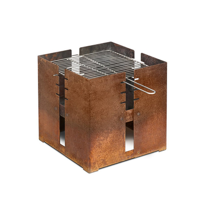Freundliche kochende Grills Eco im Freien verrosten grill-Grill-Wetter-Beweis Corten Stahl