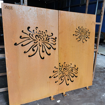 Custom Decor Metal Garden Products Cortenstahl-Siebpaneele, wetterfest