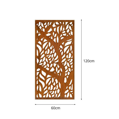 Stahlzierblende Kundenbezogenheits-Metallgarten-Produkte Corten hochfest