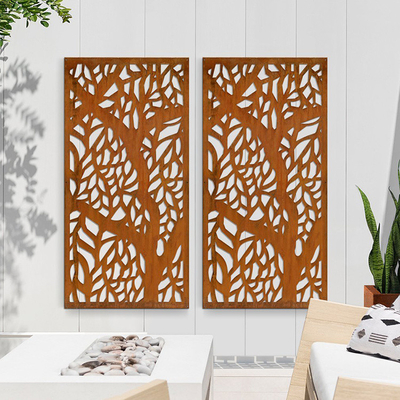 Stahlzierblende Kundenbezogenheits-Metallgarten-Produkte Corten hochfest