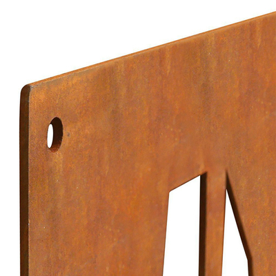 Kundengebundene metallraum-Teiler Corten Stahlverteilt Hauptleben