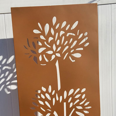 SGS-zertifizierte Gartenprodukte aus verrostetem Stahl, individuell anpassbar
