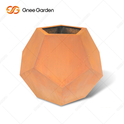 GARTEN-Pflanzer Corten-Blumentopf Soem-ODM dekorativer Corten Stahlantiverschleiß