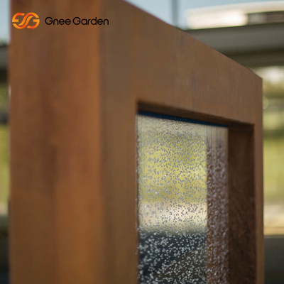 3mm starkes dekoratives rustikales Corten Stahlwasser-Wand-langlebiges Gut