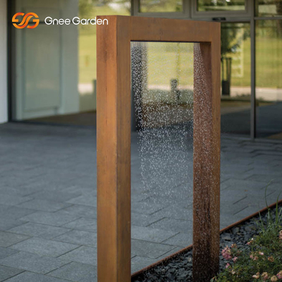 3mm starkes dekoratives rustikales Corten Stahlwasser-Wand-langlebiges Gut