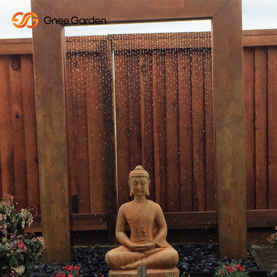 3mm starkes dekoratives rustikales Corten Stahlwasser-Wand-langlebiges Gut