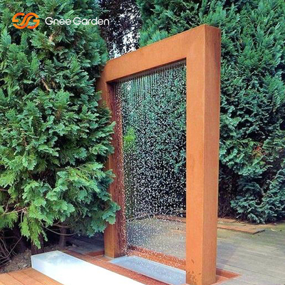3mm starkes dekoratives rustikales Corten Stahlwasser-Wand-langlebiges Gut