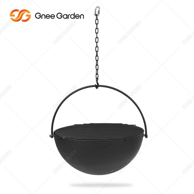 BBQ Feuerschale Cortenstahl mit Grillring Outdoor Camping