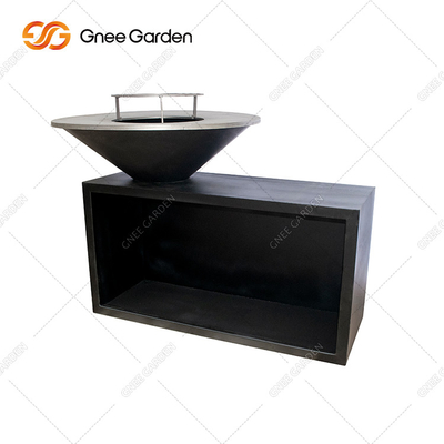 Modulare Stärke-elektronische Stahlzündung Corten kochende Grill-3mm im Freien