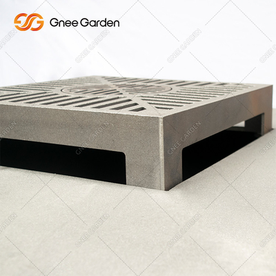 3mm starkes bewegliches Corten Stahlgrill-Feuer Pit Customized Size