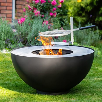 Dauerhafter Küchen-Grill im Freien grillt Stahlgrill-Feuer Pit Grill Corten