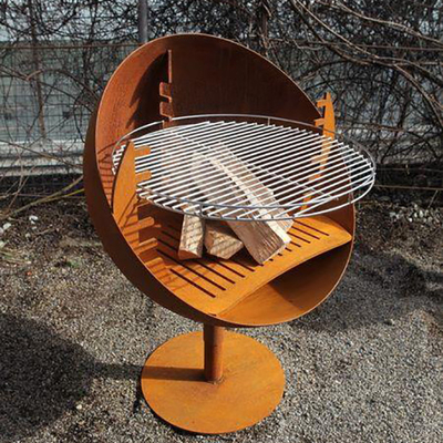 Höhe Gnee-Garten-windundurchlässige justierbare Feuer-Pit Grills 110cm für Grill