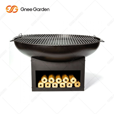 Grill-kochende Grills im Freien Plancha grillen Stahlfeuer Pit Black Colour Corten