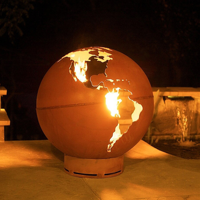 Handgemachtes Stahlfeuer Pit Balls Custom Design Fire Pit Balls Corten