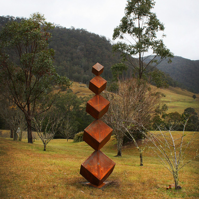 Stahlskulptur im Freien großer Rusty Metal Statues For Gardens Corten