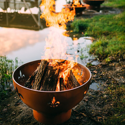 1200mm Durchmesser-Metallfeuer-Schüssel-Patio-Feuer-Grube Soem-ODM-Willkommen