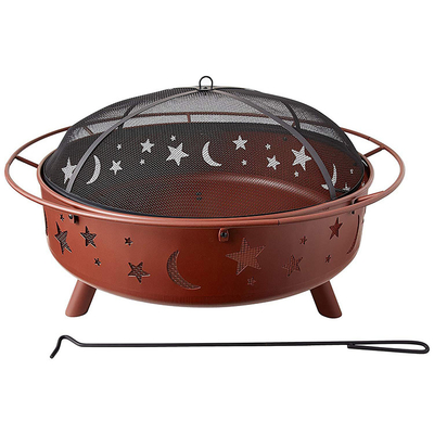 Kundengebundenes Metall, das Stahlstärke feuer-Grube Corten-Stahl Firebowl 3mm stempelt