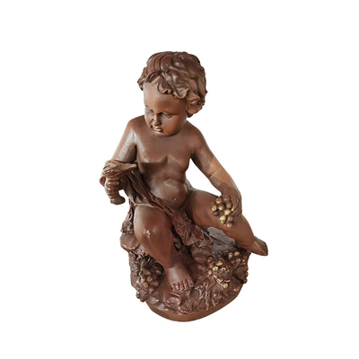 Gnee-Garten fertigte antike Roheisen-Statuen für Dekoration besonders an