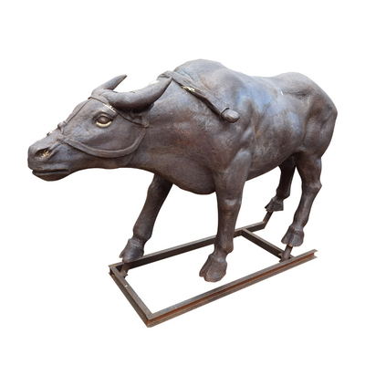 Gnee-Garten fertigte antike Roheisen-Statuen für Dekoration besonders an