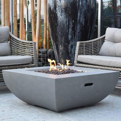 GAS-Feuer-Grube 34inch Hinterhof-Garten-Feuer Corten Stahlweit