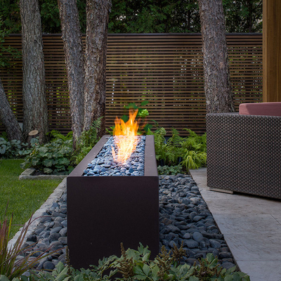 Stahlfeuer Pit Outdoor Home Garden Decoration Rusty Corten Steel Fire Pit