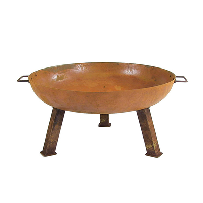 Stahlstahlfeuer-Gruben feuer-Pit Wood Burning Garden Decoratives Corten im Freien rollen