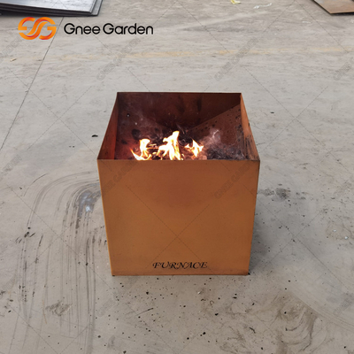 Patio-Garten kampierender Corten-Stahl verrosten im Freien Feuer Pit Wood Burning 3mm dick