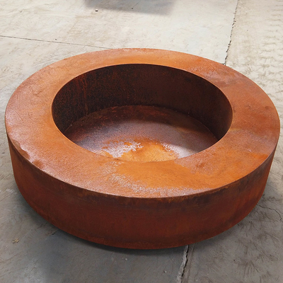 Unterscheidende Stärke Heater Corten Steel Fire Pit Corten-Stahl-Rusty Metals 2mm für Feuer im Freien Pit Bowl