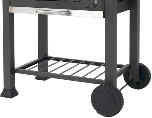 Holzkohlegrill Outdoor mit Beistelltischen Rost im Rostsystem Holzkohlegrills Outdoor Cooking Grills Outdoor Cooking