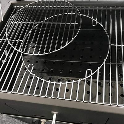Holzkohlegrill Outdoor mit Beistelltischen Rost im Rostsystem Holzkohlegrills Outdoor Cooking Grills Outdoor Cooking